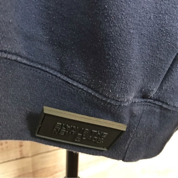 Blak by Rocawear navy all over print crewneck size large vintage sweater - Picture 4 of 10